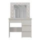 Стол туалетный LofTerno Head Beauty 940х430х1400 Кашемир з лампочками - изображение 2