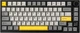 Клавиатура AJAZZ AK820 PRO Grey-Yellow Беспроводная Механическая 2.4G/Bluetooth/USB type-c RGB Подсветка С Поддержкой HOT-SWAP TNFT экранчик - изображение 1