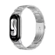 Комплект ремінців для фітнес-браслету Xiaomi Mi Band 8,9,10 Bead design Silver - Milanese design Black - зображення 2