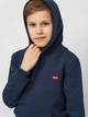Детское худи для мальчика Levi`s Lvb Mini Batwing Hoodie 9EL452-C8D 134-140 см Нави (3666643114299) - изображение 4