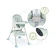 Крісло для годування дитини бірюзовий Ricokids Milo 700001 - зображення 8