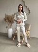 Шовкова піжама – ніжність, Білий, 2XL - зображення 3