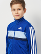 Подростковый спортивный костюм (толстовка + штаны) Adidas J 3S Tiberio Ts JC7518 158-164 см Синий/Белый (4067901377378) - изображение 5