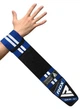 Бинты для запястий (кистевые бинты) RDX W4 BLUE 18"-S (WAH-W4U-S) - изображение 4