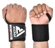 Бинты для запястий (кистевые бинты) RDX W3 Gym Wrist Wraps Full Black (WAH-W3FB) - изображение 3