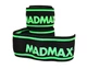 Кистевые бинты MadMax MFA-299 Non slide & slip knee wraps 2.0 м Black/Green (MFA-299-U) - изображение 4