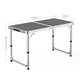 Стіл для пікніка Folding table складний та 4 стільці Чорний - зображення 3