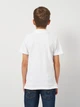 Детская футболка-поло для мальчика Levi's Lvb Back Neck Tape Polo 9EA893-W3B 134-140 см (10A) Белая (3666643005986) - изображение 2
