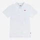 Детская футболка-поло для мальчика Levi's Lvb Back Neck Tape Polo 9EA893-W3B 134-140 см (10A) Белая (3666643005986) - изображение 5