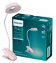 Настільна лампа Philips Donutclip 3 Вт акумулятор 1200 мАг USB-A Рожевий (929003179607) - зображення 2