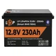 Аккумуляторная батарея для ИБП LogicPower LP LiFePO4 12V (12,8V) - 230 Ah 2944Wh 7000 циклов Smart BMS 150А с BT (LP20199) - изображение 1