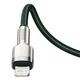 Кабель Baseus CATLJK-B06 Cafule Metal Type-C to Lightning PD 20Вт 2m Green - изображение 4
