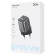 Сетевое зарядное устройство Proove WCPU30012201 Pure GaN 30W с Type-C, поддержкой быстрой зарядки QC 3.0 и PD 3.0 Black - изображение 2