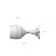 Уличная Wi-Fi камера Ezviz H3C с микрофоном 2Мп, 2.8 мм | Водонепроницаемая IP67 Белый цвет - изображение 4