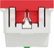 Розетка Schneider Electric Unica New с заземлением, со шторками, 16А, самозажимные клеммы Красный (NU305703) - изображение 4