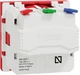 Розетка Schneider Electric Unica New с заземлением, со шторками, 16А, самозажимные клеммы Красный (NU305703) - изображение 6