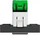 Розетка компьютерная RJ45 Schneider Electric Unica New одинарная категория 5 UTP, 2 модуля Антрацит (NU341154) - изображение 3