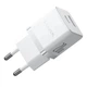 Сетевой зарядный блок Baseus 20W (P10111608213-01) – два порта (Type-C + USB) + кабель USB-C, белый корпус - изображение 3