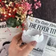 Бетонний свічник - Лотос в асортименті Білий - изображение 1