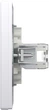 Розетка компьютерная Schneider Electric Asfora RJ45 6 категория UTP Белая с рамкой (EPH4700121) - изображение 5