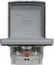 Розетка Schneider Electric Asfora 220 В, IP44 с защитной крышкой, со шторками Сталь (EPH3100362) - изображение 4