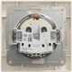 Розетка Schneider Electric Asfora с заземляющим контактом с IP20 Кремовая с рамкой (EPH2900223) - изображение 4