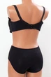 Комплект жіночої білизни (батал) NoBrand 80Е Чорний (p-16365-188739) - изображение 2