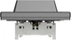 Розетка двойная Schneider Electric Asfora с заземляющим контактом Антрацит (EPH9900171) - изображение 3