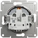 Розетка с крышкой Schneider Electric Asfora с заземляющим контактом Сталь (EPH3100162) - изображение 4