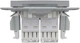 Компьютерная розетка двойная Schneider Electric Asfora RJ45 категория 5е UTP Сталь (EPH4400162) - изображение 5