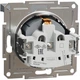 Розетка с крышкой Schneider Electric Asfora с заземляющим контактом Сталь (EPH3100162) - изображение 8