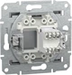 Компьютерная розетка Schneider Electric Asfora RJ45 категория 5е UTP Сталь (EPH4300162) - изображение 6