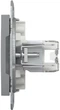 Компьютерная розетка двойная Schneider Electric Asfora RJ45 категория 5е UTP Сталь (EPH4400162) - изображение 7