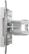 Розетка Schneider Electric Asfora RJ45 двойная тип UTP категория 6 Белая без рамки (EPH4870121) - изображение 4