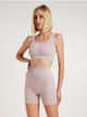 Спортивні шорти жіночі Giulia Shorts Rib Shape S-M Пиловий рожевий (4823116922457) - зображення 3