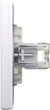 Розетка двойная компьютерная Schneider Electric Asfora RJ-45 кат. 6 UTP внутренняя Белая (EPH4800121) - изображение 8