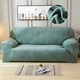 Защитный чехол на трехместный диван Diana Textile Plush Velvet, 190-230 см, Мятный - изображение 2