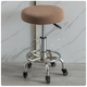 Круглий чохол на стілець Diana Textile Round Chair Ø 28-40 см, Бежевий - зображення 2