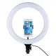 Кольцевая светодиодная RGB Led Лампа 38 см MJ38 с зажимом для телефона и пультом (MD14640) - изображение 3