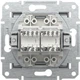 Розетка комп'ютерна подвійна Schneider Electric Asfora RJ45 6 категорія UTP Сталь (EPH4800162) - зображення 2