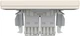 Розетка двойная компьютерная Schneider Electric Asfora RJ-45 кат. 6 UTP Бежевая (EPH4800123) - изображение 8