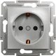 Розетка Schneider Electric Asfora с заземлением Алюминий (EPH2900161) - изображение 8