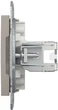 Компьютерная розетка Schneider Electric Asfora RJ45 5 категория UTP Бронзовая (EPH4300169) - изображение 5