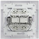 Розетка двойная компьютерная Schneider Electric Asfora RJ45 5 категория UTP Белая с рамкой (EPH4400121) - изображение 6