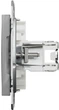 Компьютерная розетка Schneider Electric Asfora RJ45 5 категория UTP Серебристая (EPH4300161) - изображение 7