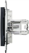 Розетка двойная компьютерная Schneider Electric Asfora RJ45 5 категория UTP Антрацит (EPH4400171) - изображение 8