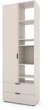 Шкаф Metkas Home A001R 800x420x2300 ЛДСП Кашемир (MA001R-K) - изображение 1