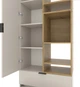 Шкаф Metkas Home A001R 800x420x2300 ЛДСП Кашемир-Дуб Артизан (MA001R-KD) - изображение 3