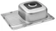 Кухонная мойка KRONER (KRP) Satin-6350 D0.8T180 - изображение 7