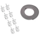 Кухонная мойка KRONER (KRP) Satin-6350 D0.8T180 - изображение 9